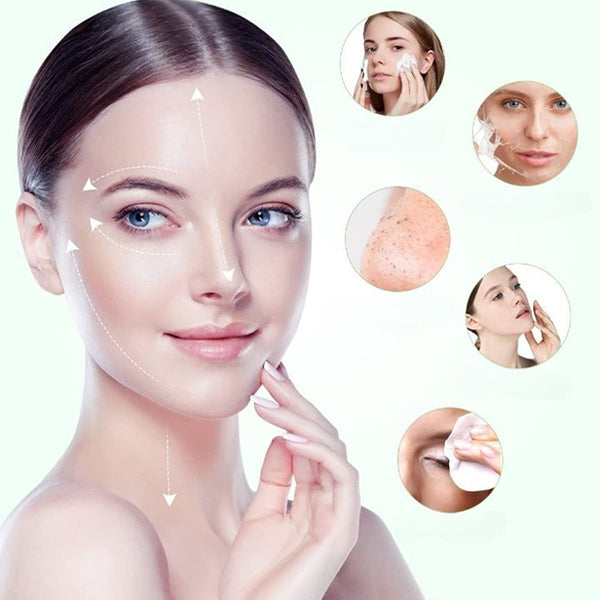 3 In 1 Waterproof Exfoliating Facial Cleansing Brush Facial Cleansing Devices