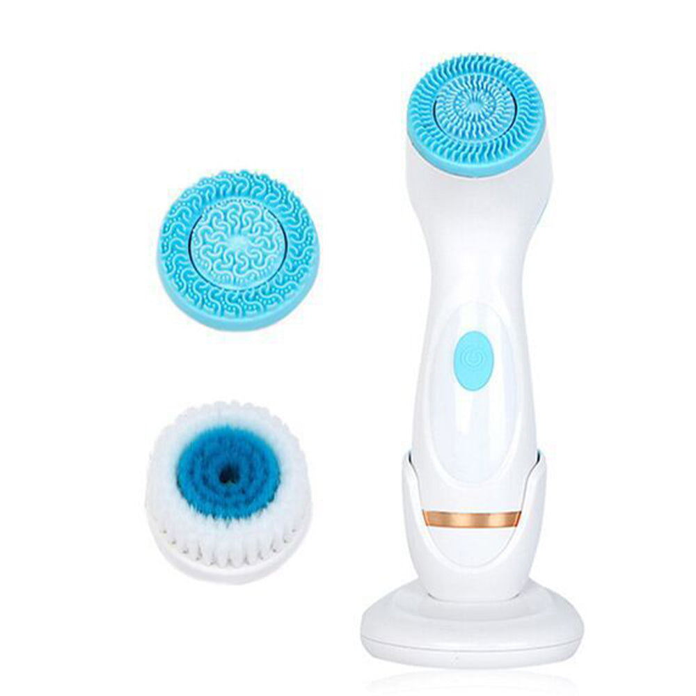 3 In 1 Waterproof Exfoliating Facial Cleansing Brush Facial Cleansing Devices