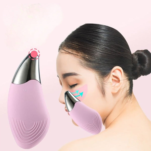 Usb Rechargeable Silicone Waterproof Facial Cleansing Brush Massager Facial Cleansing Devices