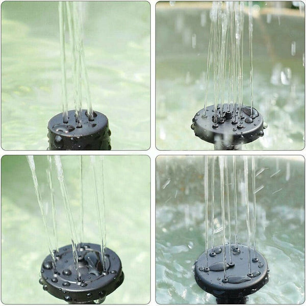 Solar Submersible Bird Bath Water Fountain Pond Pump Ponds & Fountain Pumps