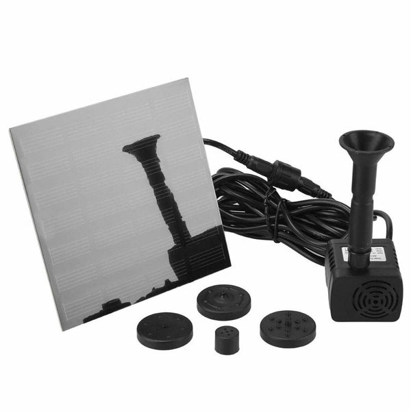 Solar Submersible Bird Bath Water Fountain Pond Pump Ponds & Fountain Pumps