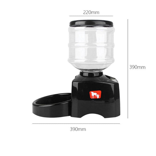 5.5L Digital Lcd Timer Automatic Pet Feeder Dog Cat Food Bowl Dishes Feeders & Fountains