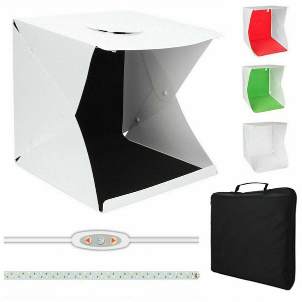 40Cm Foldable Portable Mini Led Light Photo Studio Photography Box