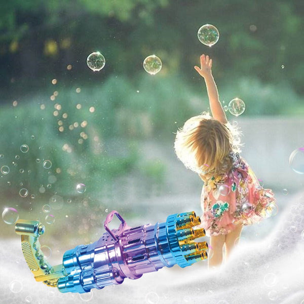 Automatic Bubble Gun Kids Outdoor Toys Bubble Toys