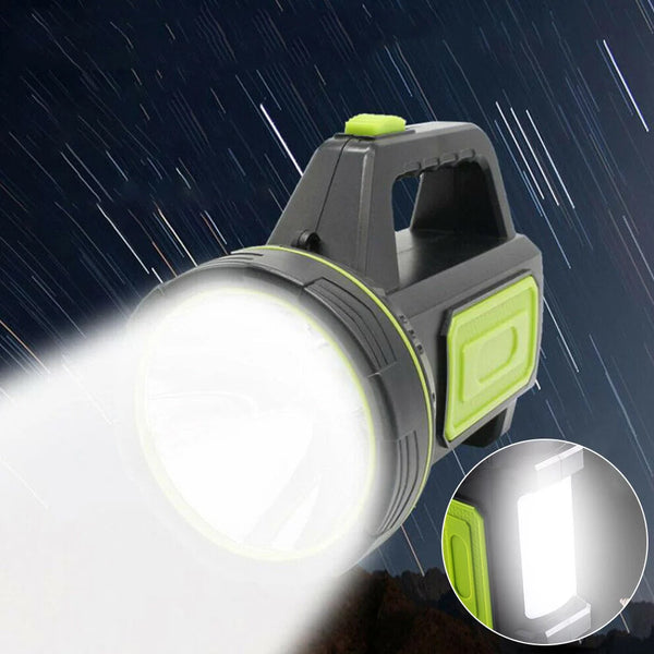 Usb Rechargeable Led Searchlight Spotlight Hand Torch Work Lamp Torches & Work Lights