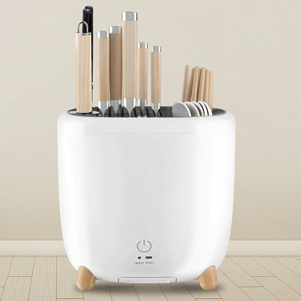 Multipurpose Universal Kitchen Knife Holder Water Drainage Knife Blocks & Storage