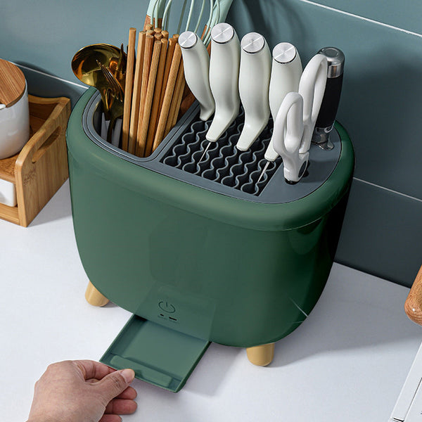 Multipurpose Universal Kitchen Knife Holder Water Drainage Knife Blocks & Storage