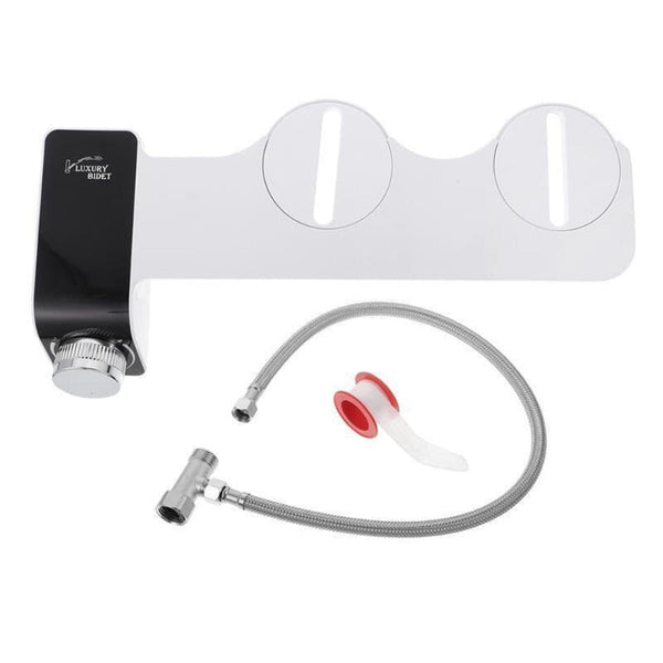 Non Electric Dual Nozzle Toilet Bidet Bathroom Water Sprayer Bidets