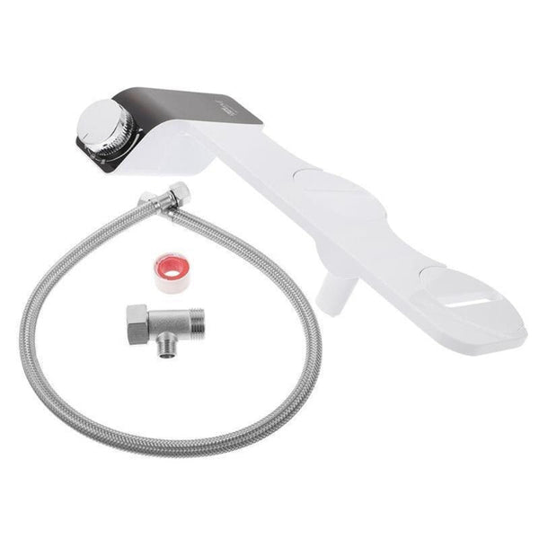 Non Electric Dual Nozzle Toilet Bidet Bathroom Water Sprayer Bidets