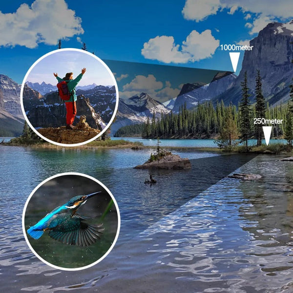 Day & Night Vision Monocular Camping Hiking Telescope Binoculars & Monoculars