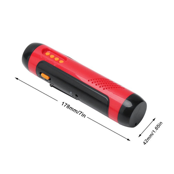 Solar Fm Radio Hand Crank Flashlight Emergency Charger Flashlights