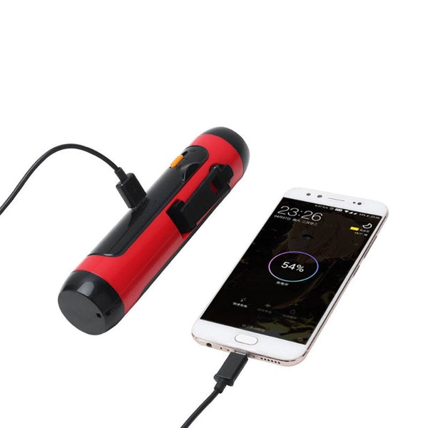 Solar Fm Radio Hand Crank Flashlight Emergency Charger Flashlights