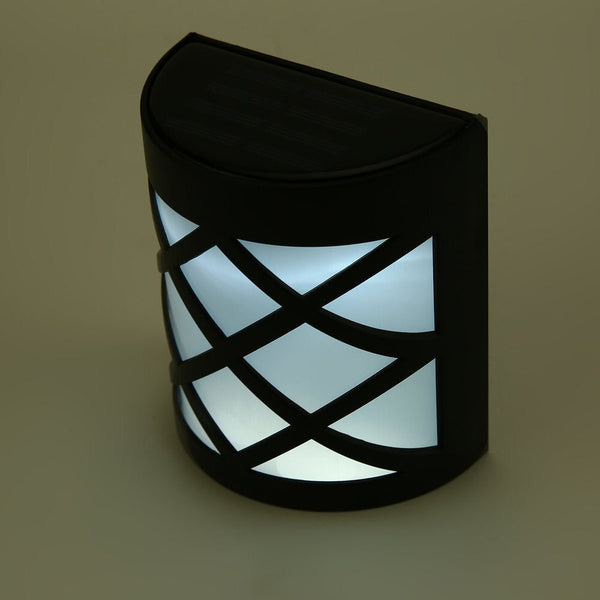 Landscape & Walkway Lights Solar Powered Outdoor Wall Light Fence Decorative Lamp Garden Step