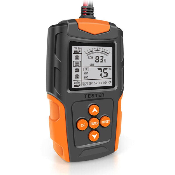 Digital Car Battery Tester Automotive Cranking Charging Analyzer 12V 24V Battery Testers