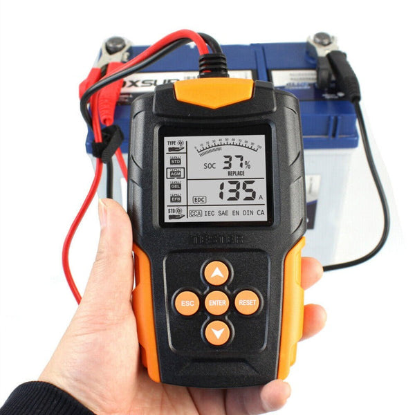 Digital Car Battery Tester Automotive Cranking Charging Analyzer 12V 24V Battery Testers