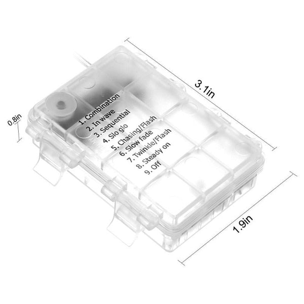 10M Led Remote Controlled Battery String Fairy Lights String Lights
