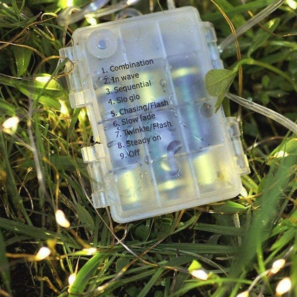 10M Led Remote Controlled Battery String Fairy Lights String Lights