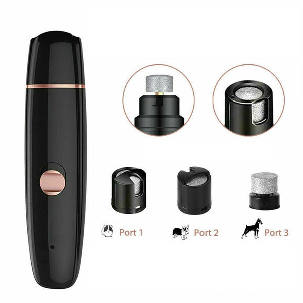 Usb Rechargeable Electric Pet Dog Toe Nail File Grinder Dog Grooming