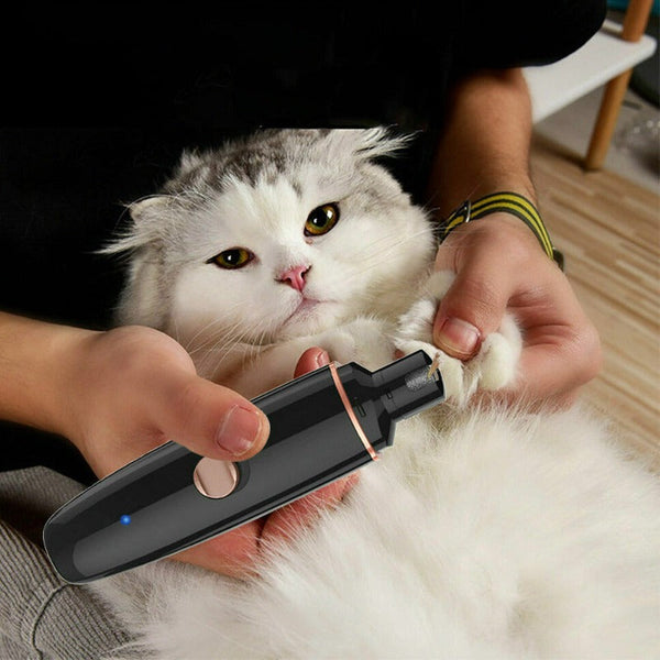 Usb Rechargeable Electric Pet Dog Toe Nail File Grinder Dog Grooming