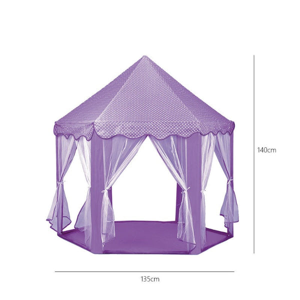 Led Star Lights Large Purple Play House Kids Tent Play Tents