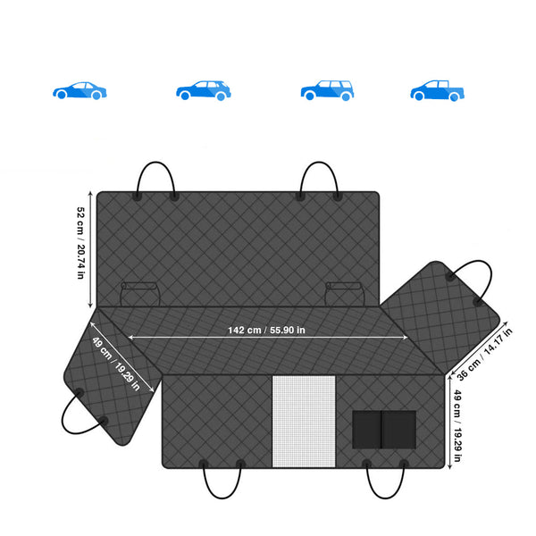 Non Slip Pet Car Seat Protector Mesh Dog Travel Accessories Pet Transport