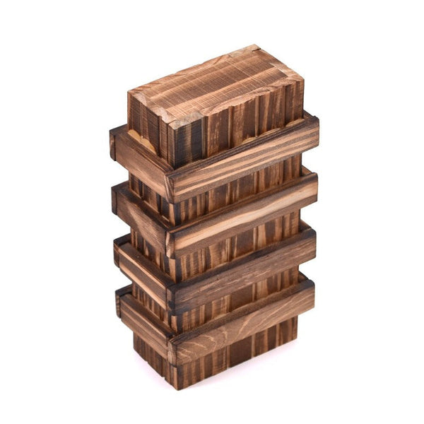 Puzzle Box Magic Secret Hidden Compartment Adults Kids Puzzles