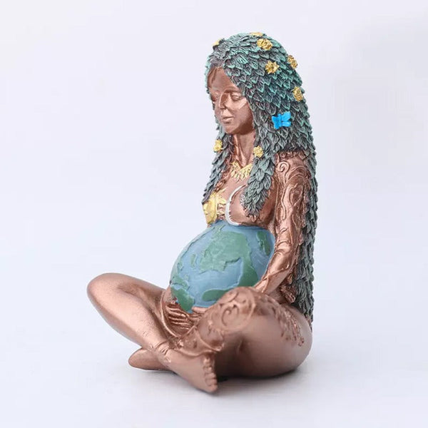Mother Earth Gaia Goddess Art Statue Figurine Home Decor Sculptures & Figurines