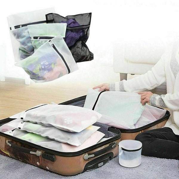 4Pcs Washing Machine Laundry Mesh Bag Delicate Clothes Laundry Bags