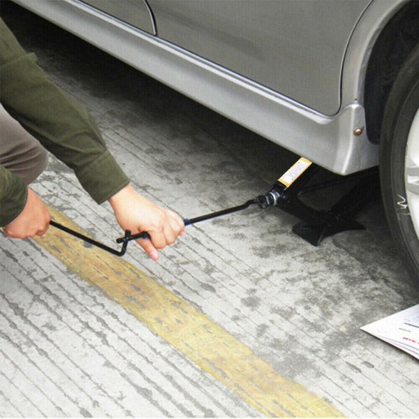 2 Tonne Hand Operated Foldable Car Jack Tire Repair Tool Jacks & Jack Stands