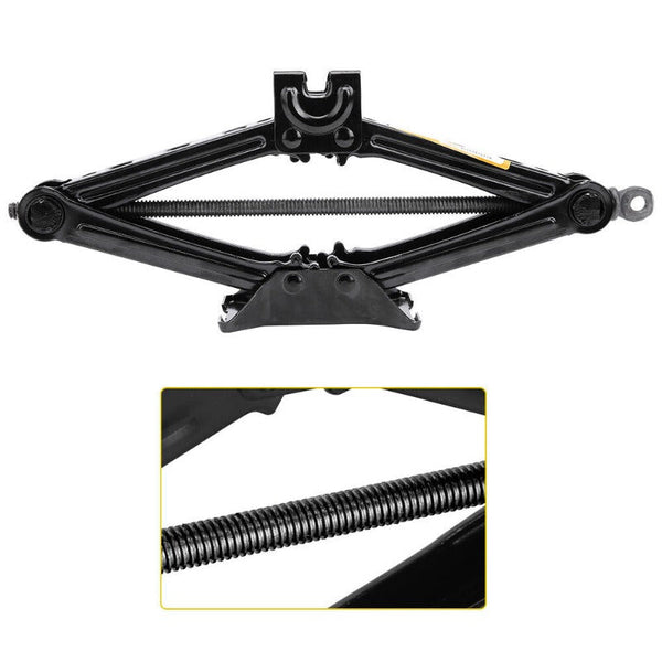 2 Tonne Hand Operated Foldable Car Jack Tire Repair Tool Jacks & Jack Stands