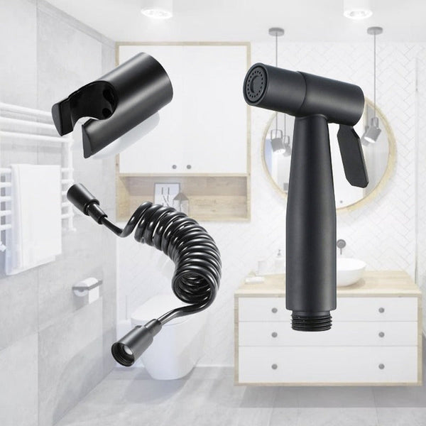 Stainless Steel Black Handheld Bathroom Bidet Toilet Sprayer