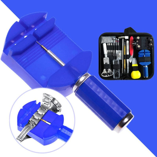 147Pcs Watch Repair Tool Kit Watchmaker Back Case Opener Spring Pin Bars Remover Tools & Repair Kits