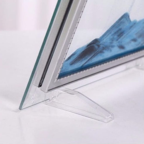 3D Moving Sand Photo Frame Glass Landscape Desktop Dcor Tabletop & Shelf Décor