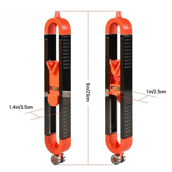 Precise Counter Gauge Profile Tool Woodworking Measurement Woodcarving Hand Tools