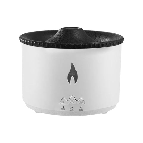 Usb Powered Volcanic Flame Design Portable Aroma Diffuser Aromatherapy