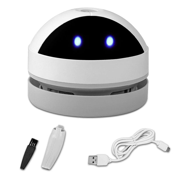 Mini Cordless Rechargeable Desktop Robot Vacuum Cleaner Vehicle Vacuums