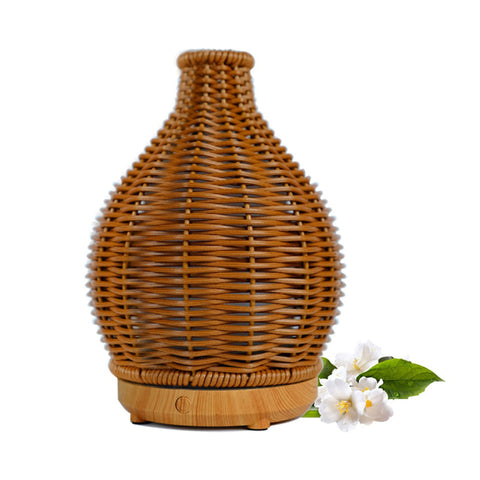 Natural Rattan Aromatherapy Humidifier Essential Oil Diffuser