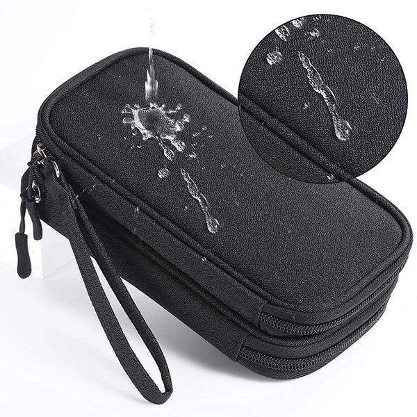 Travel Wallet Family Passport Holder Waterproof Document Case Organizer Cardholder Cable Ties & Organisers
