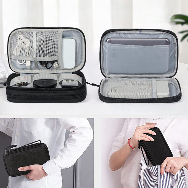 Travel Wallet Family Passport Holder Waterproof Document Case Organizer Cardholder Cable Ties & Organisers