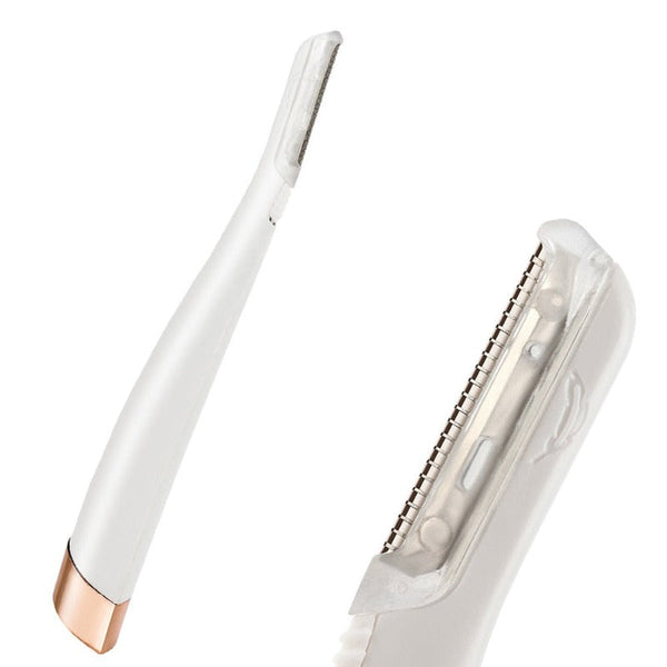 Non Vibrating Lighted Facial Exfoliator Hair Remover Device Clippers & Trimmers