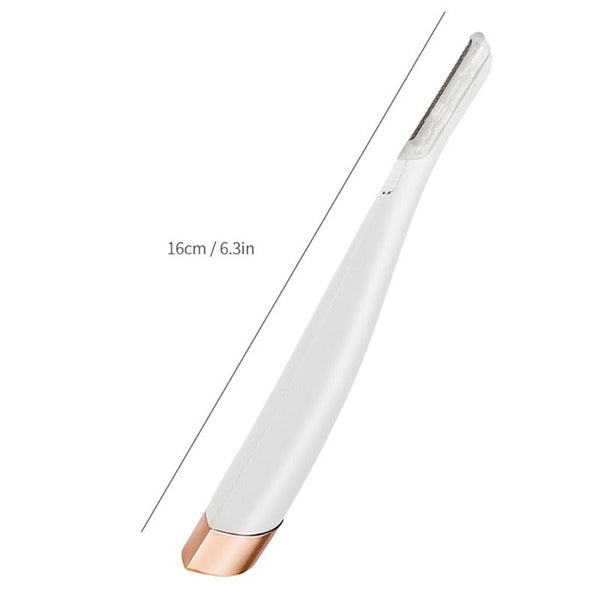 Non Vibrating Lighted Facial Exfoliator Hair Remover Device Clippers & Trimmers