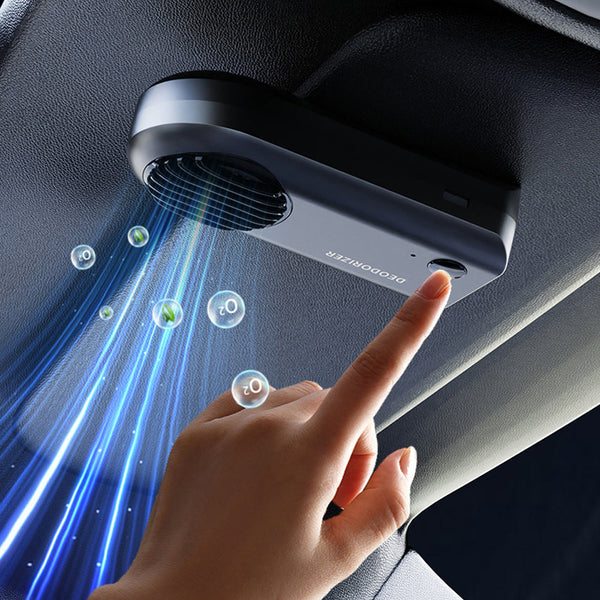 Usb Rechargeable Car Deodorizer Smoke Smell Eliminator Air Fresheners