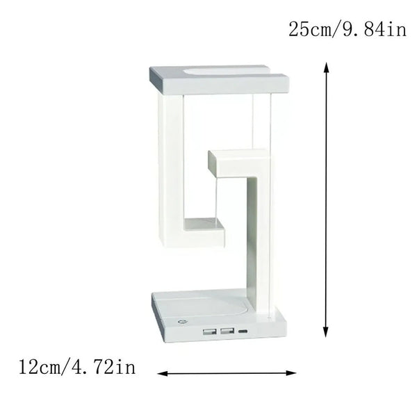 Suspension Led Table Night Lamp Wireless Charger Usb Powered