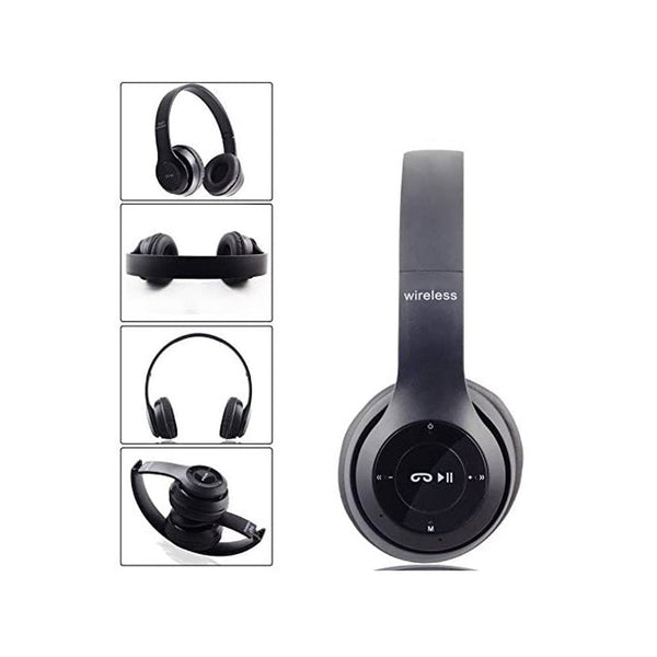 Usb Rechargeable Wireless Bluetooth Over Ear Headphones