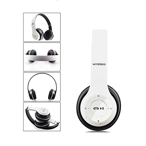 Usb Rechargeable Wireless Bluetooth Over Ear Headphones