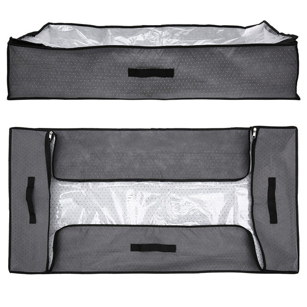 2Pcs Large Capacity 90L Under Bed Fabric Storage Bag