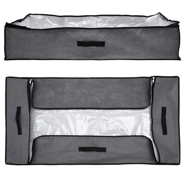 2Pcs Large Capacity 90L Under Bed Fabric Storage Bag Storage Bags
