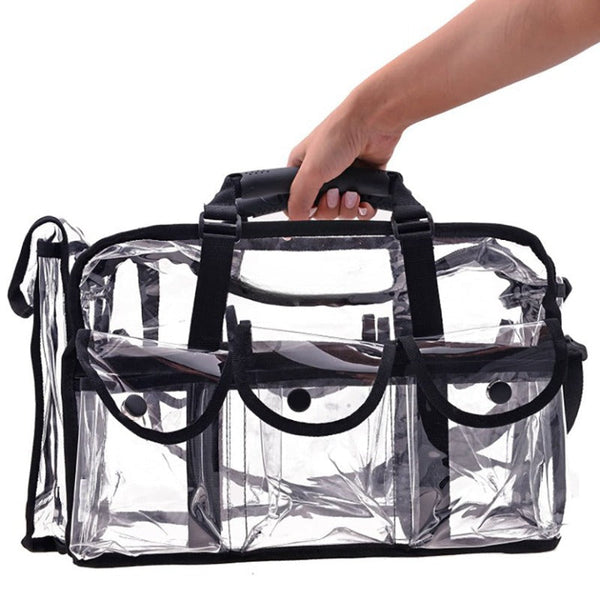 Large Transparent Makeup Organiser Toiletries Travel Bag Makeup Bags & Cases