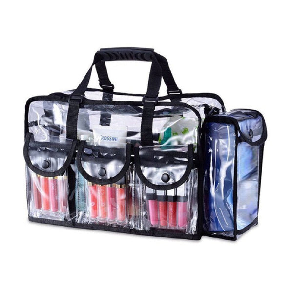 Large Transparent Makeup Organiser Toiletries Travel Bag Makeup Bags & Cases