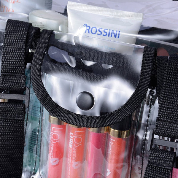 Large Transparent Makeup Organiser Toiletries Travel Bag